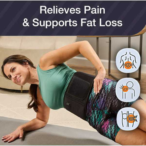 The VoltaBelt : Red Light Therapy Vibrating Massage Belt