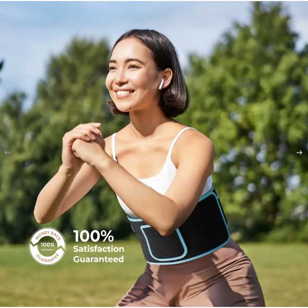 The VoltaBelt : Red Light Therapy Vibrating Massage Belt